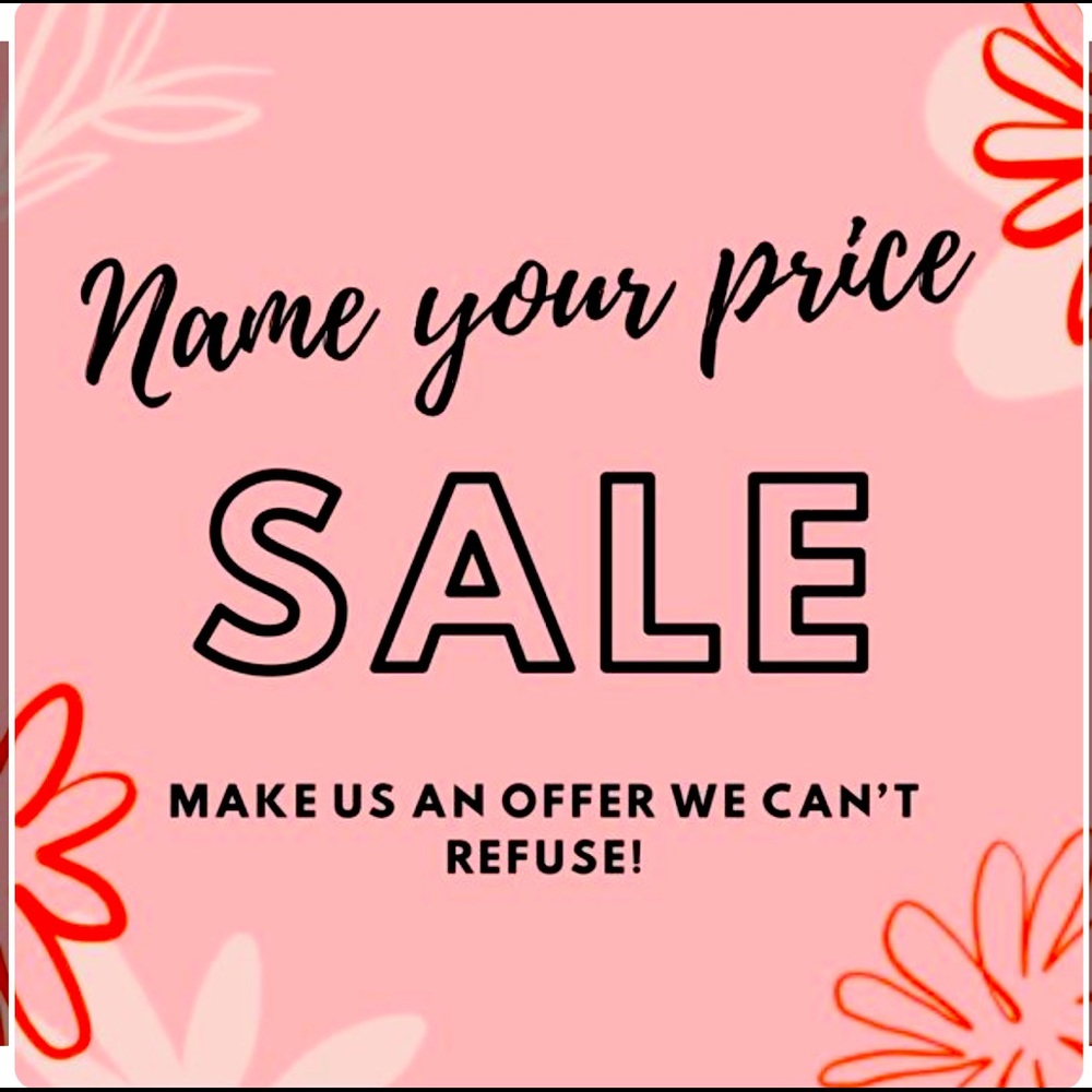 Reasonable offers will be accepted!!